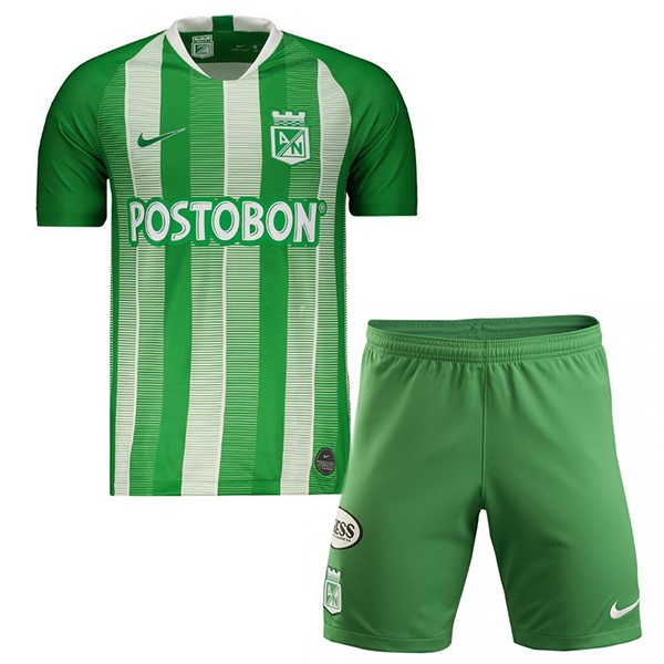 Camiseta Atlético Nacional Replica Primera Ropa Niños 2019/20 Verde